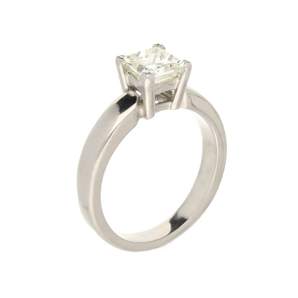 18ct White Gold 1.22ct Diamond Engagement Ring - 6.0g