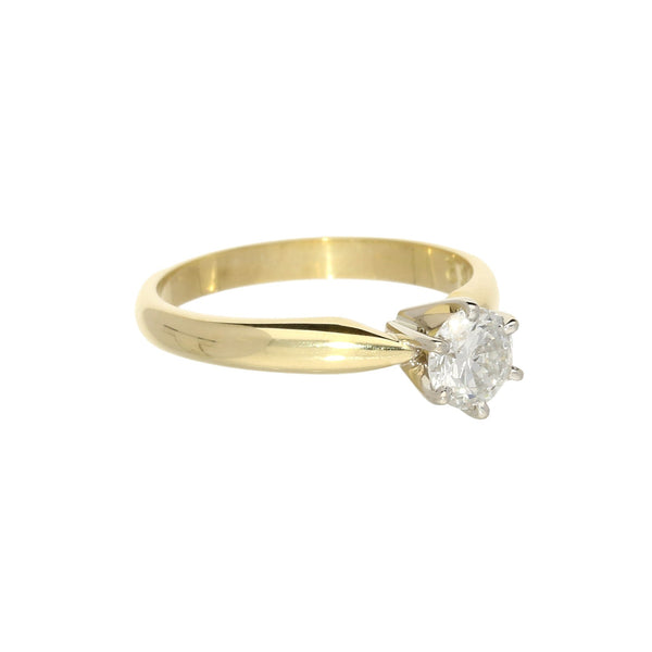 18ct Yellow Gold 0.52ct Diamond Engagement Ring
