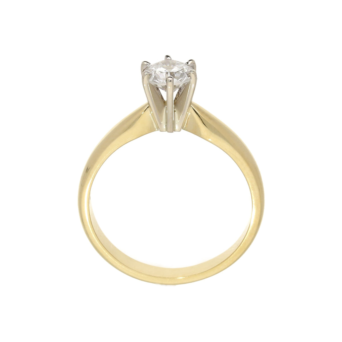 18ct Yellow Gold 0.52ct Diamond Engagement Ring