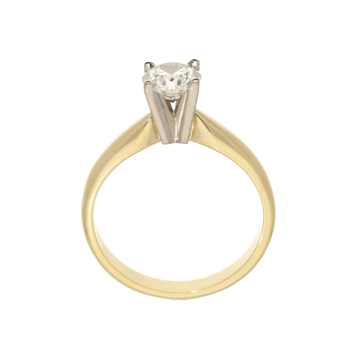 18ct Yellow Gold 0.73ct Diamond Engagement Ring