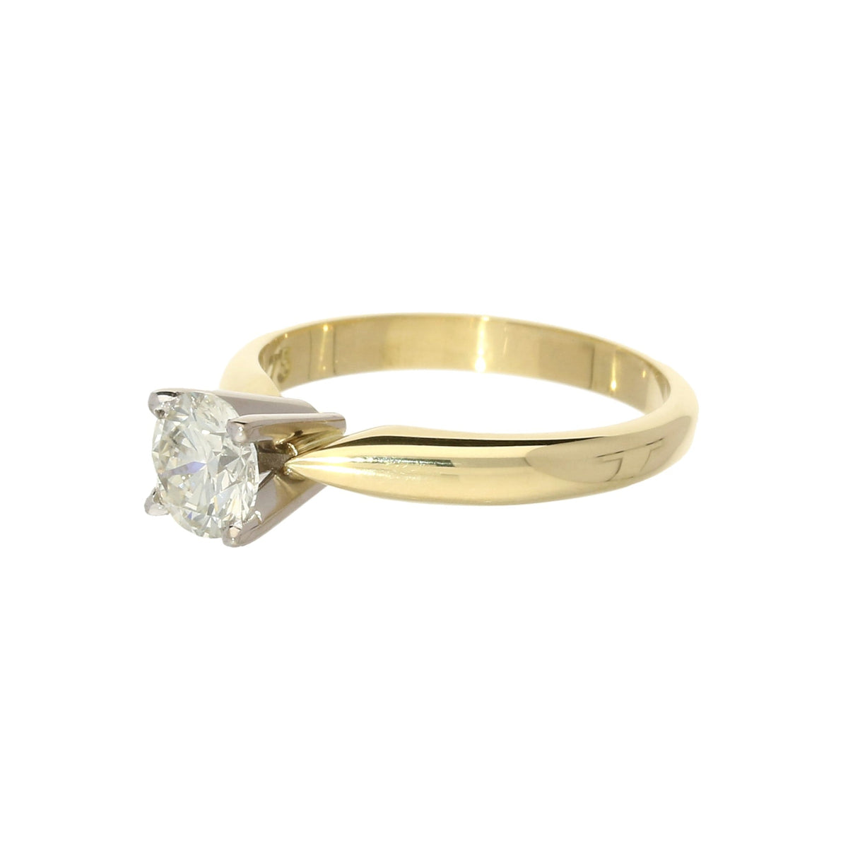 18ct Yellow Gold 0.73ct Diamond Engagement Ring