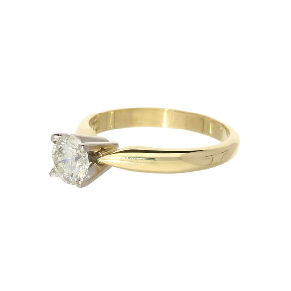 18ct Yellow Gold 0.73ct Diamond Engagement Ring