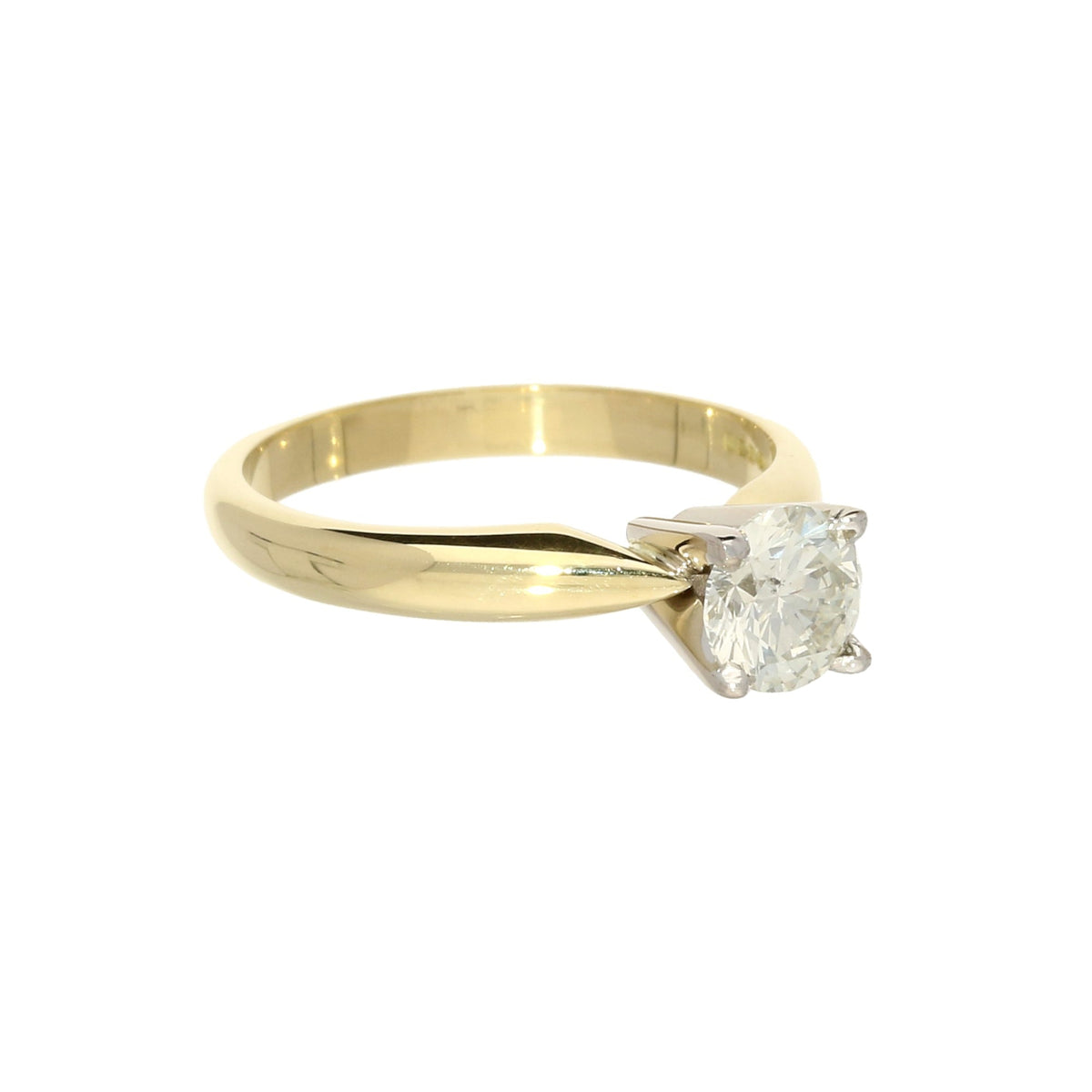 18ct Yellow Gold 0.73ct Diamond Engagement Ring