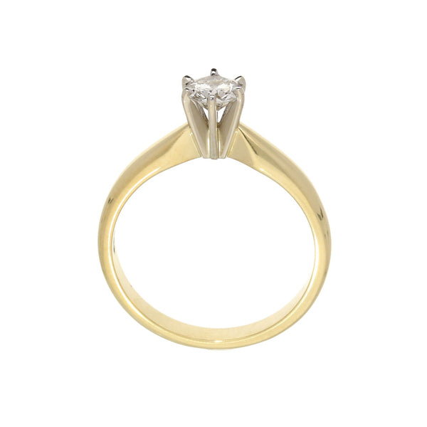18ct Yellow Gold 0.36ct Diamond Engagement Ring