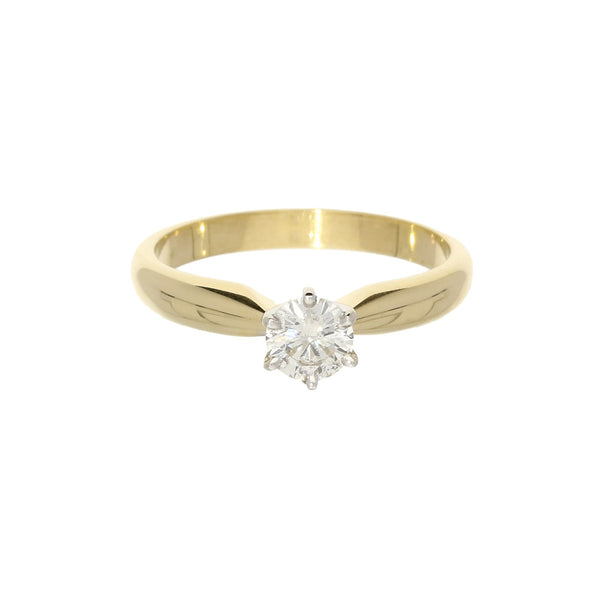 18ct Yellow Gold 0.36ct Diamond Engagement Ring