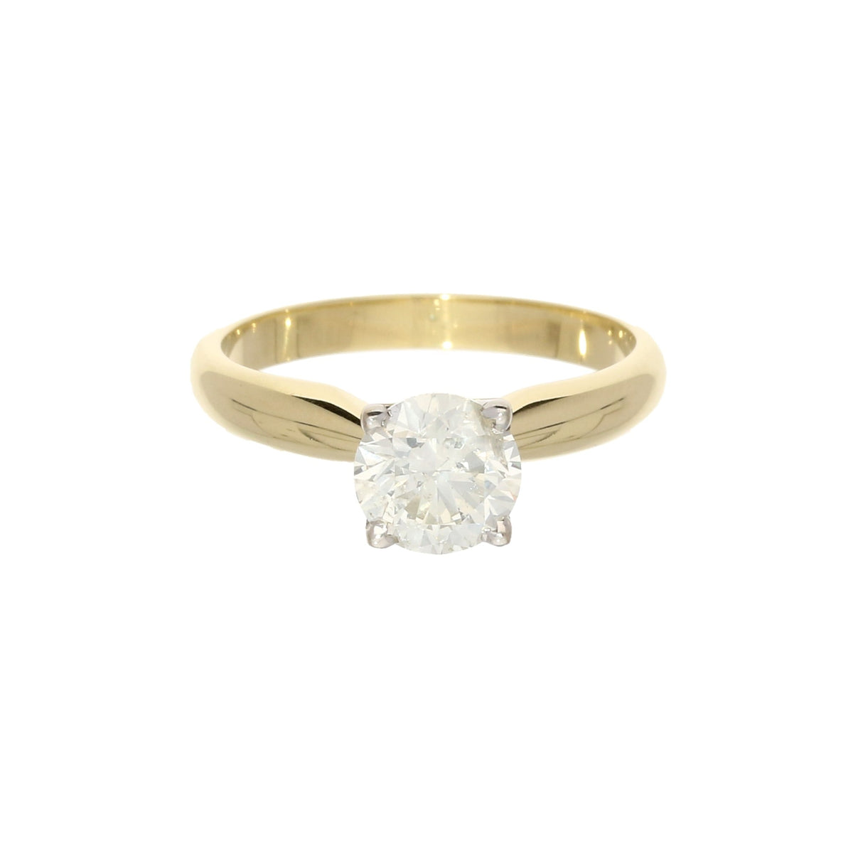 18ct Yellow Gold 1.00ct Diamond Engagement Ring