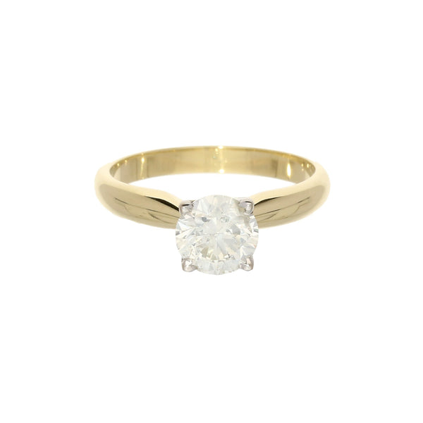 18ct Yellow Gold 1.00ct Diamond Engagement Ring