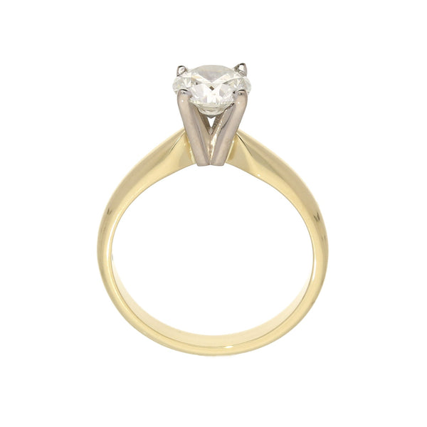 18ct Yellow Gold 1.00ct Diamond Engagement Ring