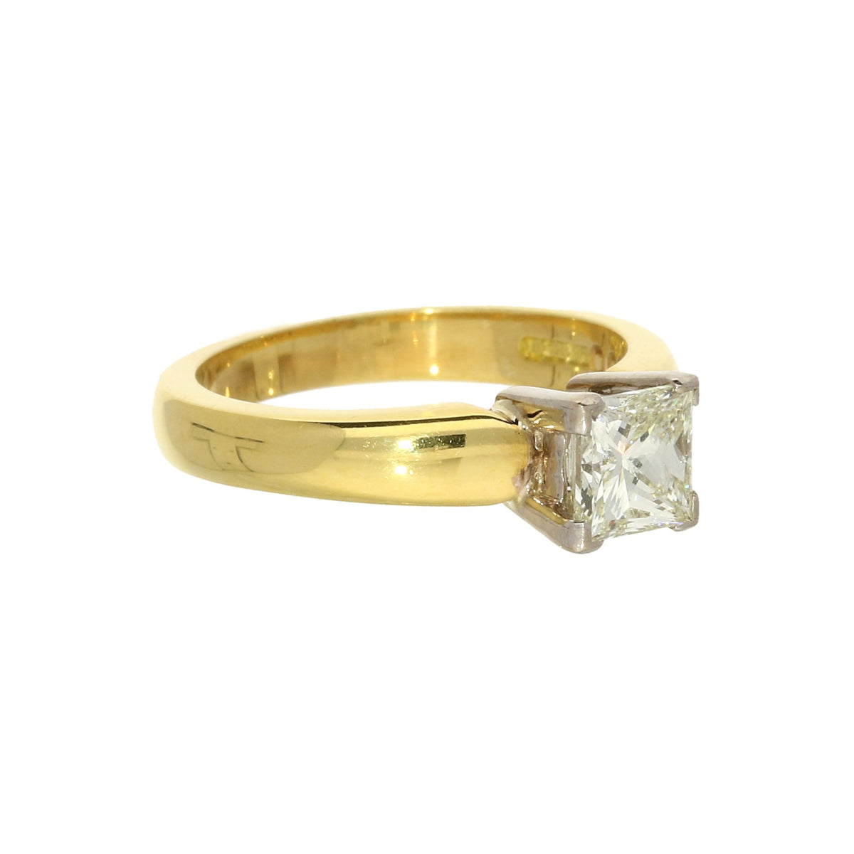 18ct Yellow Gold Diamond Engagement Ring - 1.00ct - 6.0g