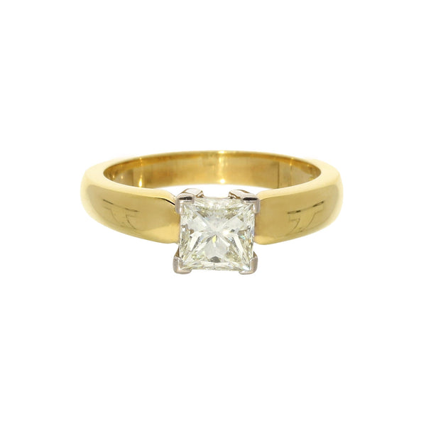 18ct Yellow Gold Diamond Engagement Ring - 1.00ct - 6.0g