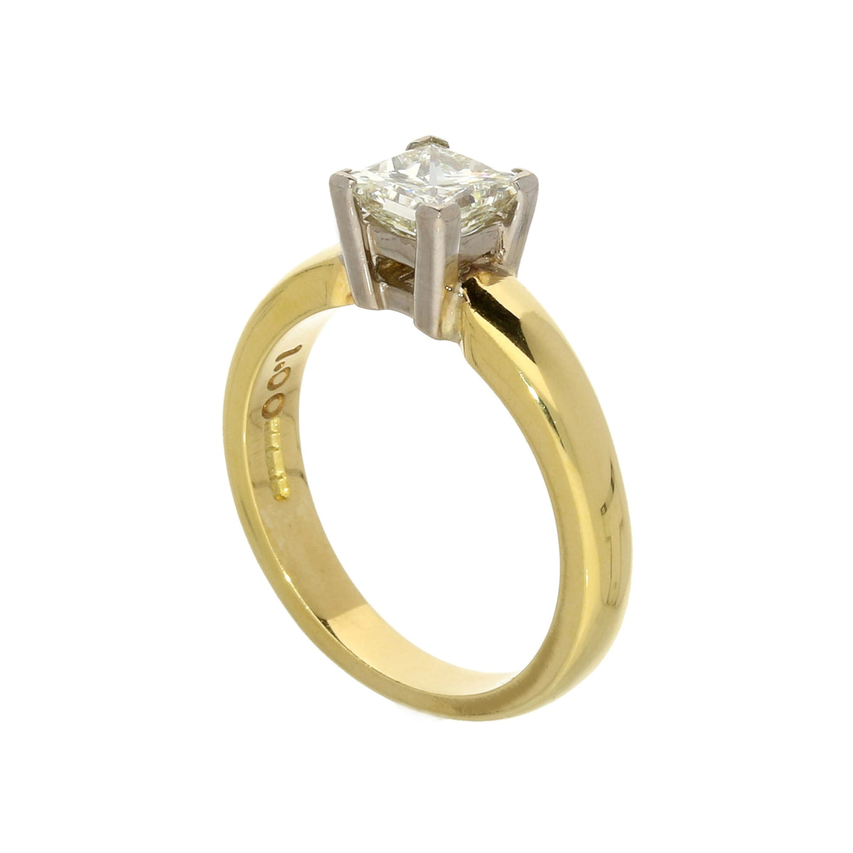 18ct Yellow Gold Diamond Engagement Ring - 1.00ct - 6.0g