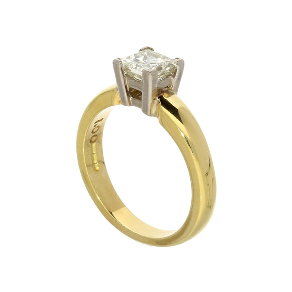 18ct Yellow Gold Diamond Engagement Ring - 1.00ct - 6.0g