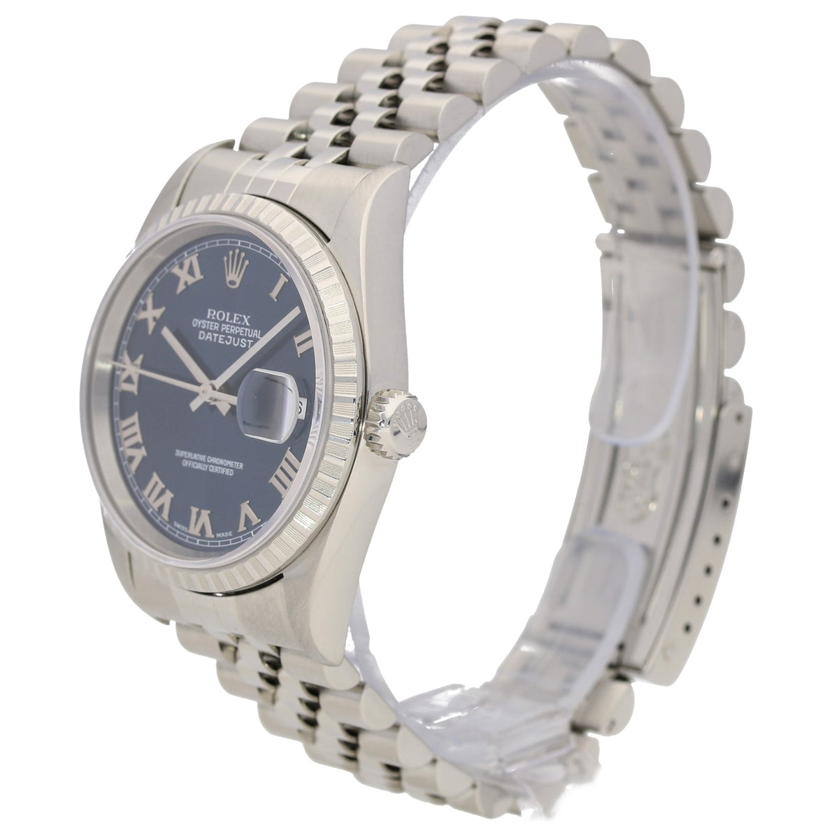 Datejust 16220 - Gents Watch - Blue Dial - 2001