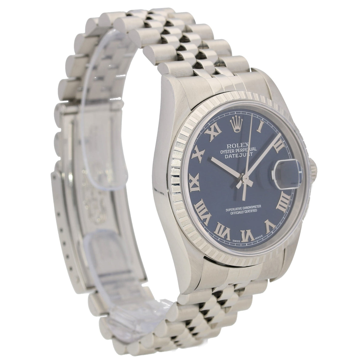 Datejust 16220 - Gents Watch - Blue Dial - 2001