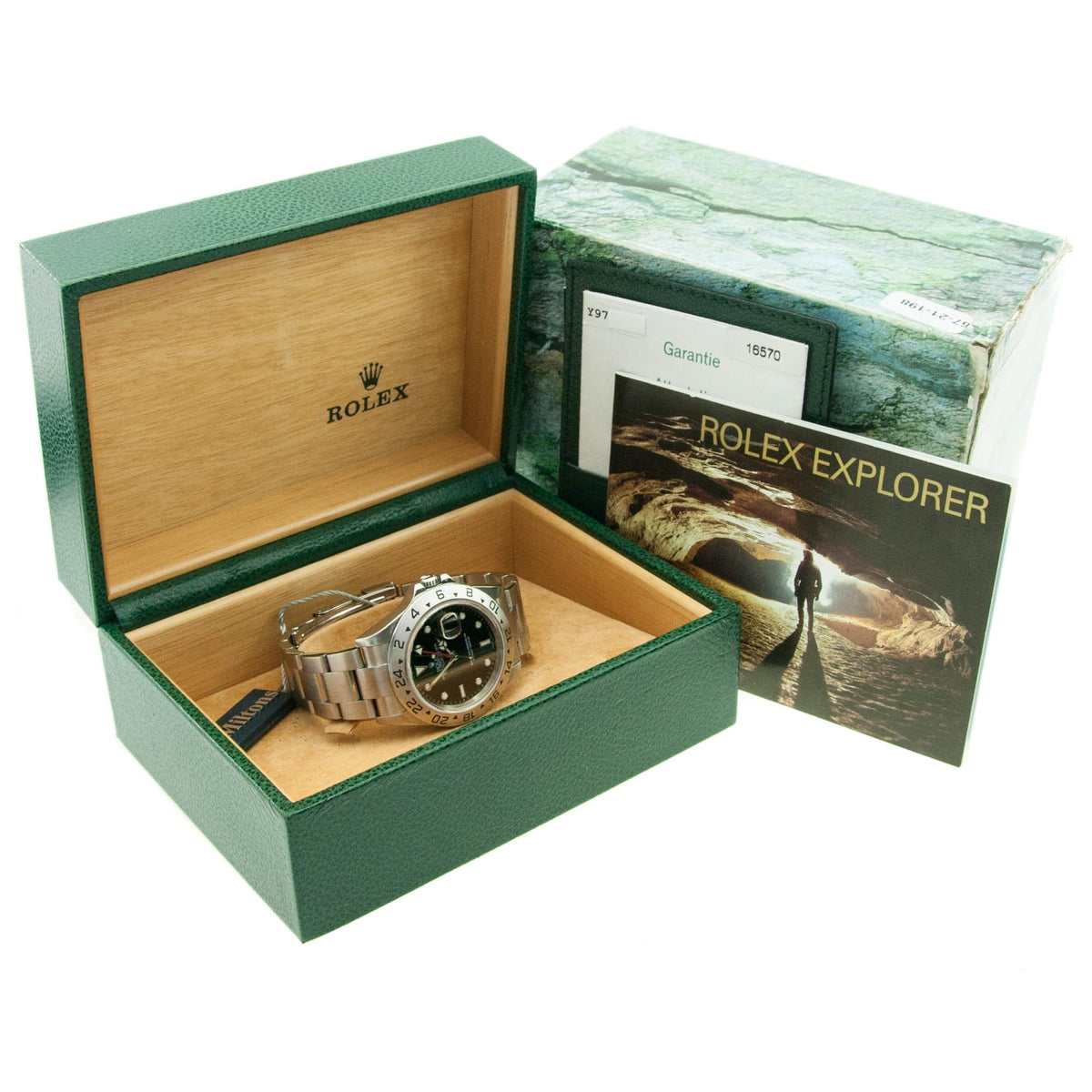 Explorer II 16570 - Gents Watch - Black Dial - 2003