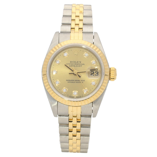 Datejust 69173 - Ladies Watch - Diamond Dial - 1995