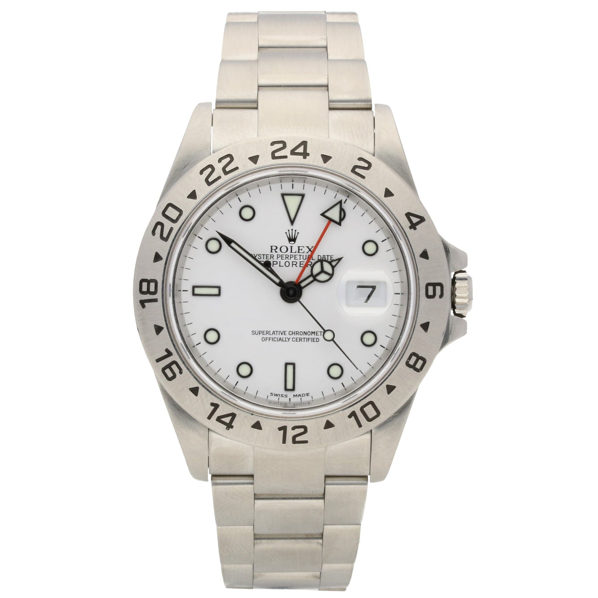 Explorer II 16570 - Gents Watch - White Dial - 2003