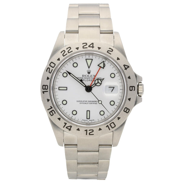Explorer II 16570 - Gents Watch - White Dial - 2003