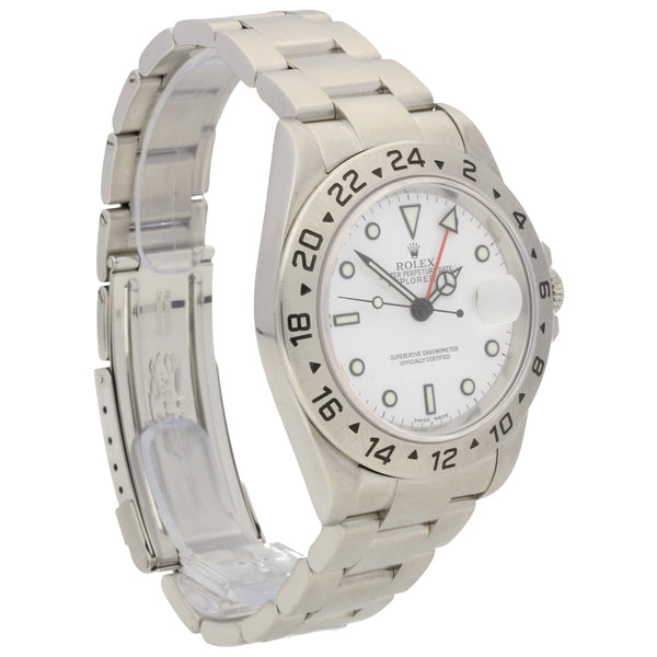 Explorer II 16570 - Gents Watch - White Dial - 2003