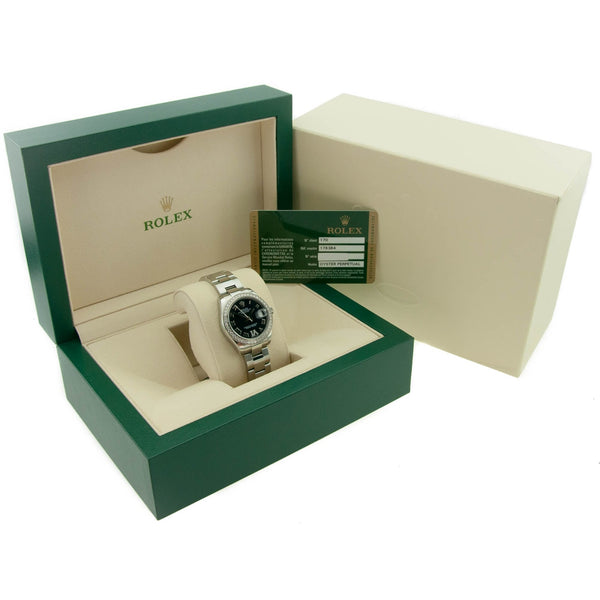 Datejust 178384 - Midsize Watch - Diamond Dial & Bezel - 2011