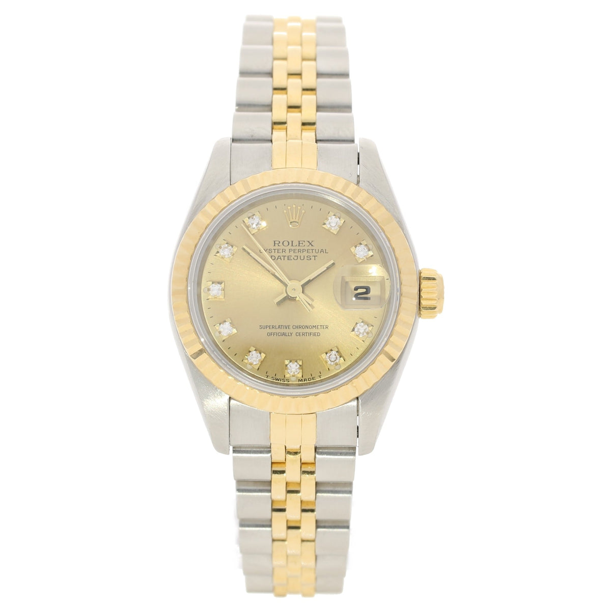 Datejust 69173 - Ladies Watch - Champagne Diamond Dial – 1995