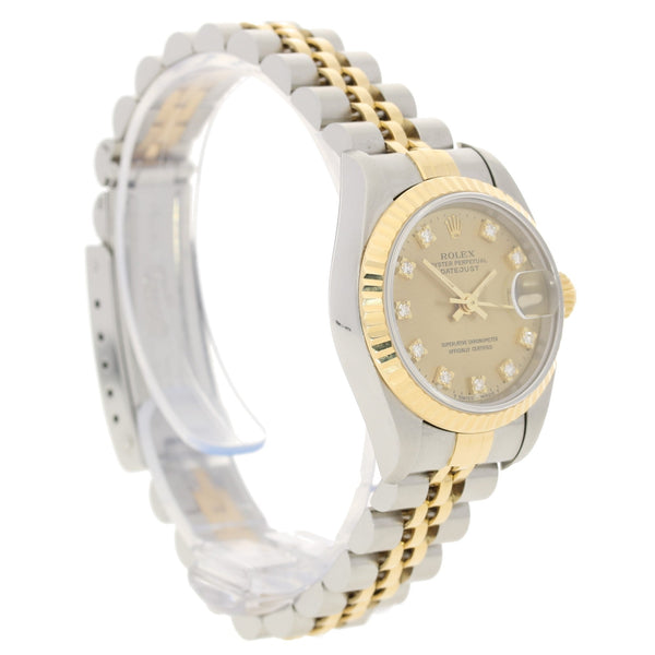 Datejust 69173 - Ladies Watch - Champagne Diamond Dial – 1995