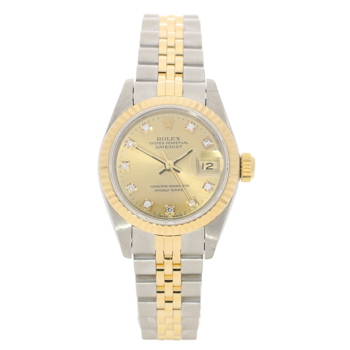 Datejust 69173 - Ladies Watch - Champagne Diamond Dial – 1991