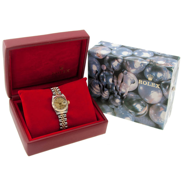 Datejust 69173 - Ladies Watch - Champagne Diamond Dial – 1991
