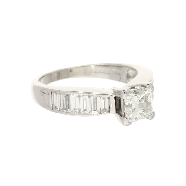 14ct White Gold 2.15ct Diamond Engagement Ring
