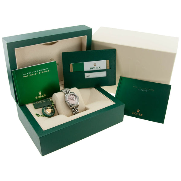 Datejust 179384 - Ladies Watch - Diamond Bezel & Dial - Unworn