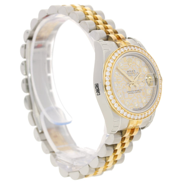 Datejust 179383 - Gold Diamond Bezel & Dial - Unworn 2017