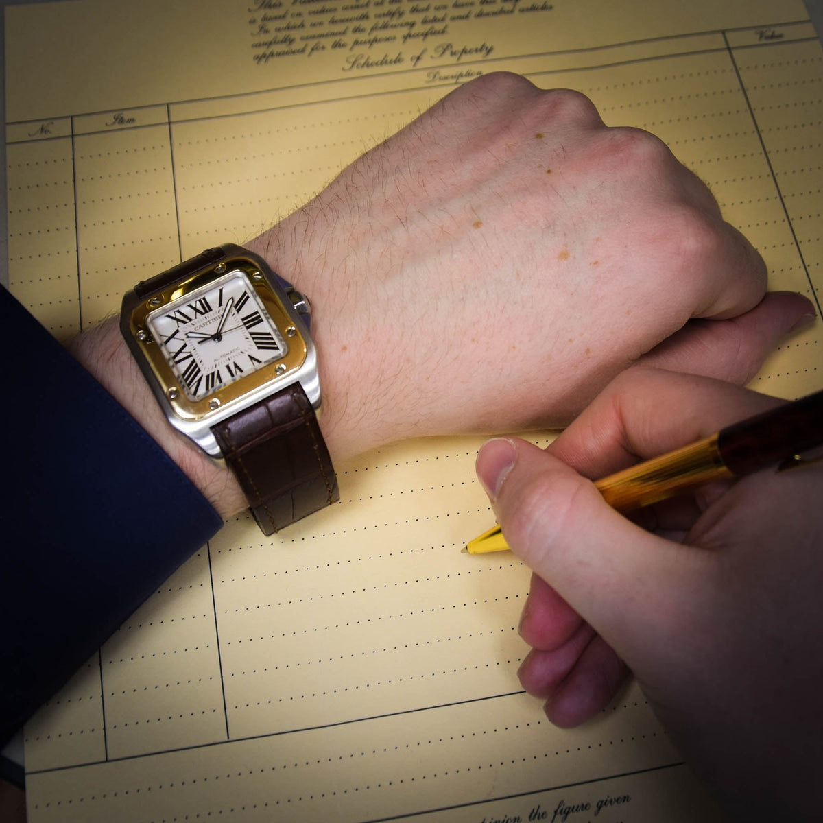 Santos 100 W20072X7 - Gents Watch - 2008