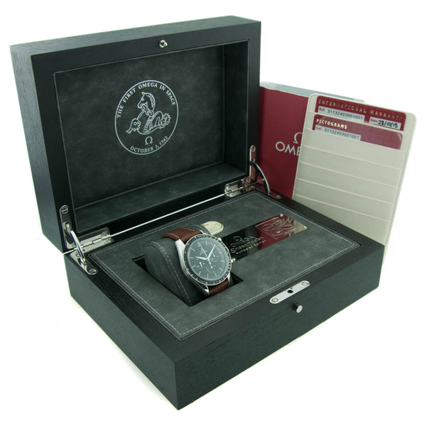 Speedmaster 31132403001001 Moonwatch 39.7mm brown -Manual- 2015