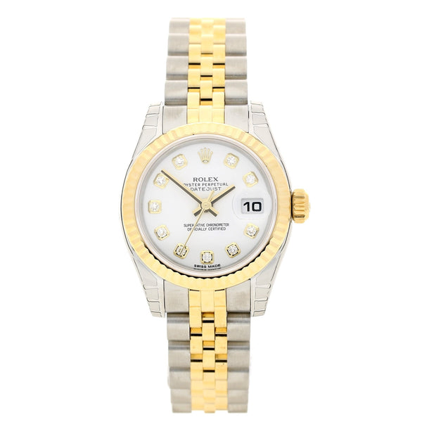 Datejust 179173 - White Diamond Dial - 2017 Unworn