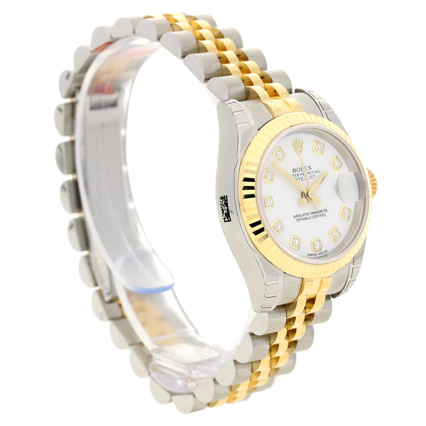 Datejust 179173 - White Diamond Dial - 2017 Unworn