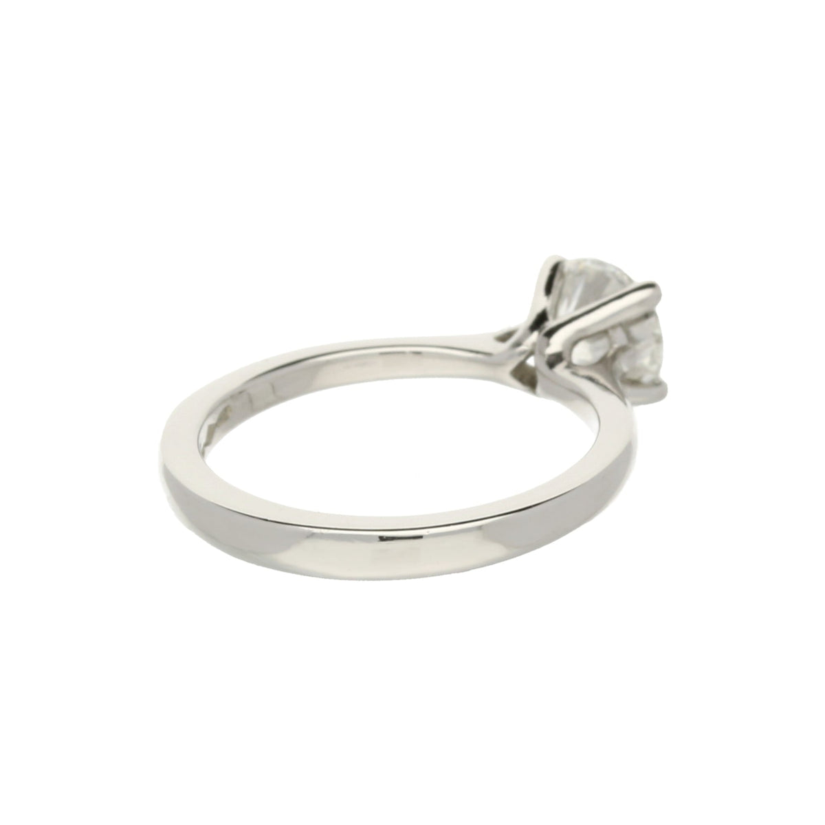 Platinum 0.92ct Diamond Engagement Ring