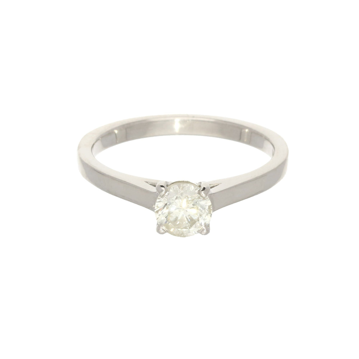 Platinum 0.63ct Diamond Engagement Ring