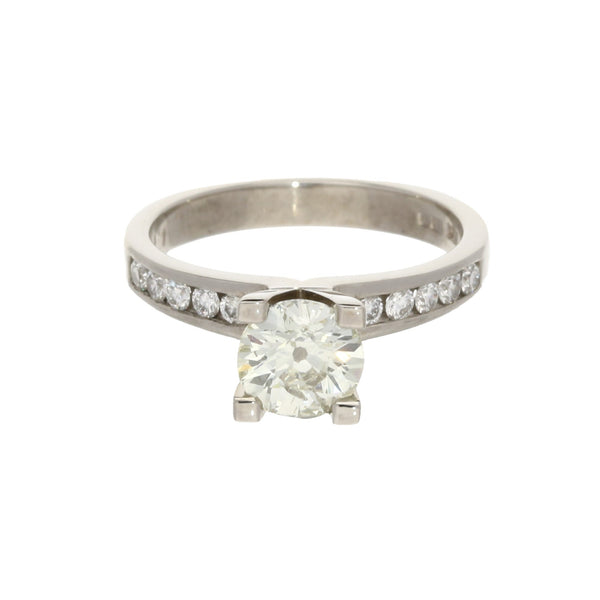 18ct White Gold 1.67ct Diamond Engagement Ring