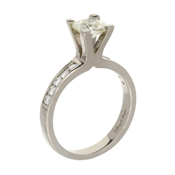 18ct White Gold 1.67ct Diamond Engagement Ring