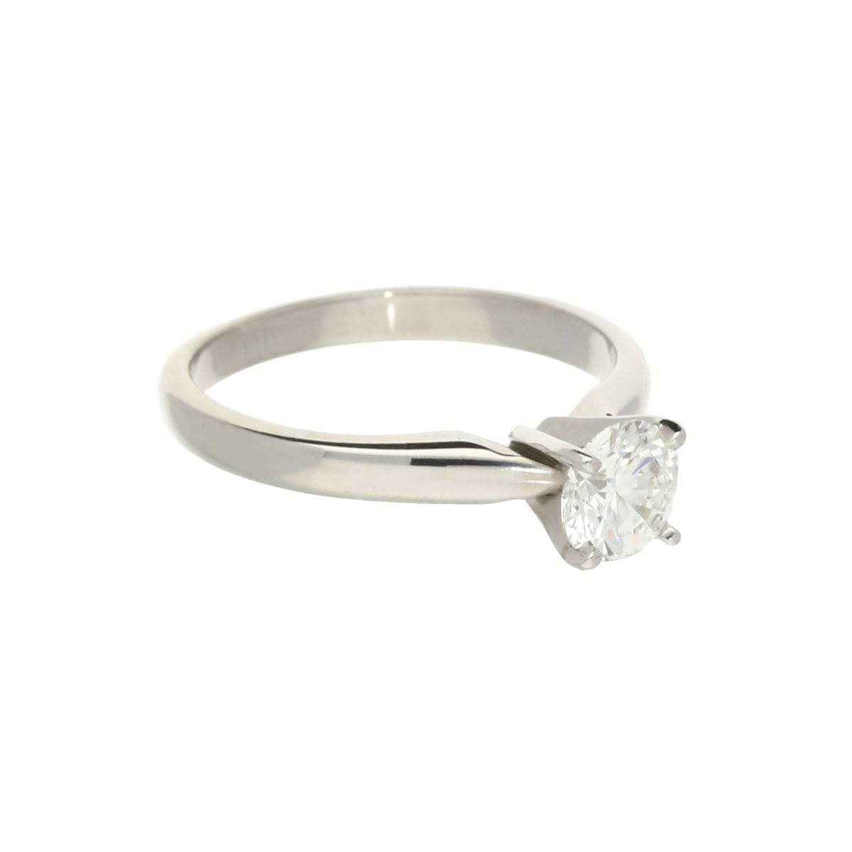 Platinum 0.72ct Diamond Engagement Ring