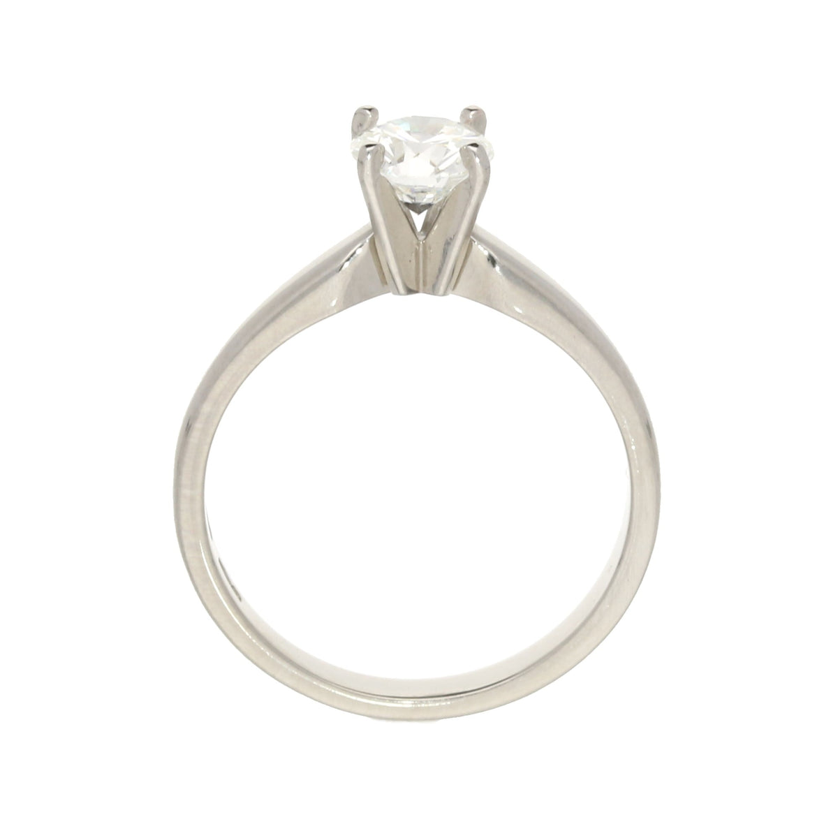 Platinum 0.72ct Diamond Engagement Ring