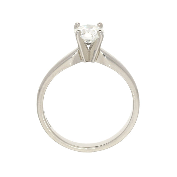 Platinum 0.72ct Diamond Engagement Ring