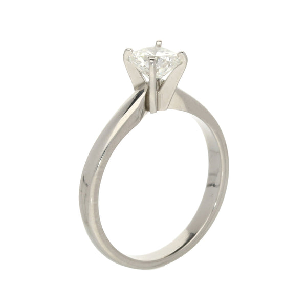 Platinum 0.72ct Diamond Engagement Ring