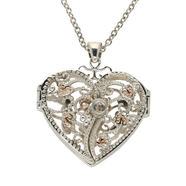 Clogau Silver Kensington Locket & Chain