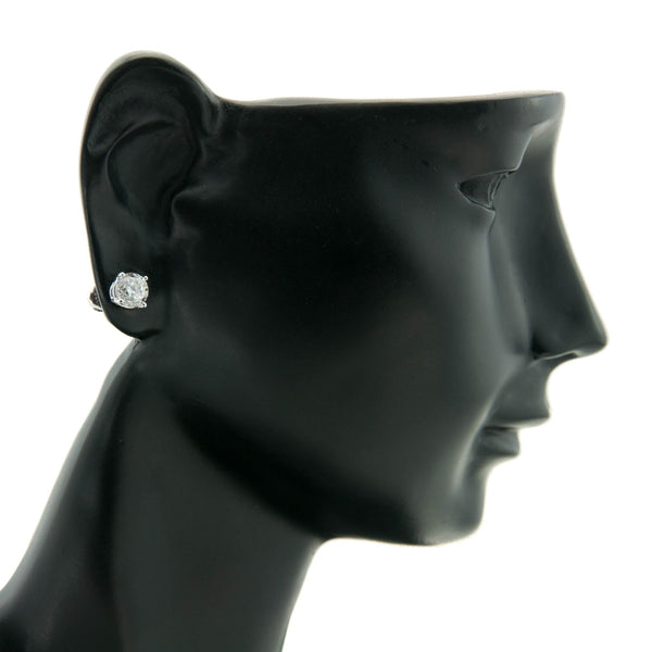 14ct White Gold 1.75ct Diamond Earrings
