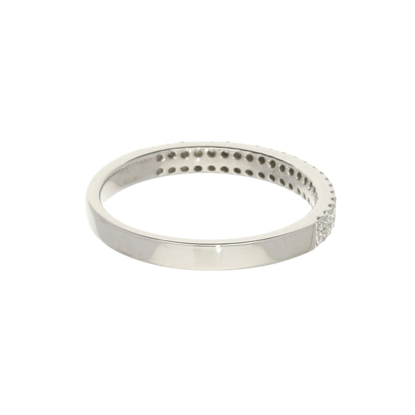 Platinum 0.25ct Diamond Half Eternity Ring