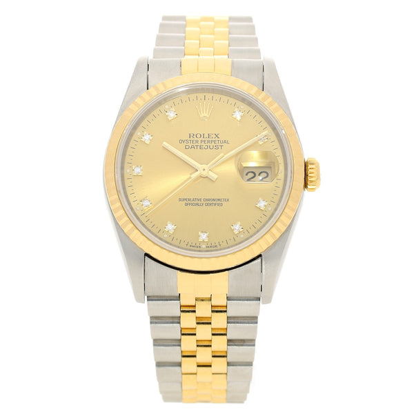 Datejust 16233 - Gents Watch - Diamond Dial - 1995