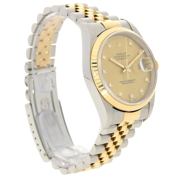 Datejust 16233 - Gents Watch - Diamond Dial - 1995