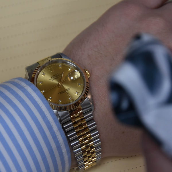 Datejust 16233 - Gents Watch - Diamond Dial - 1995