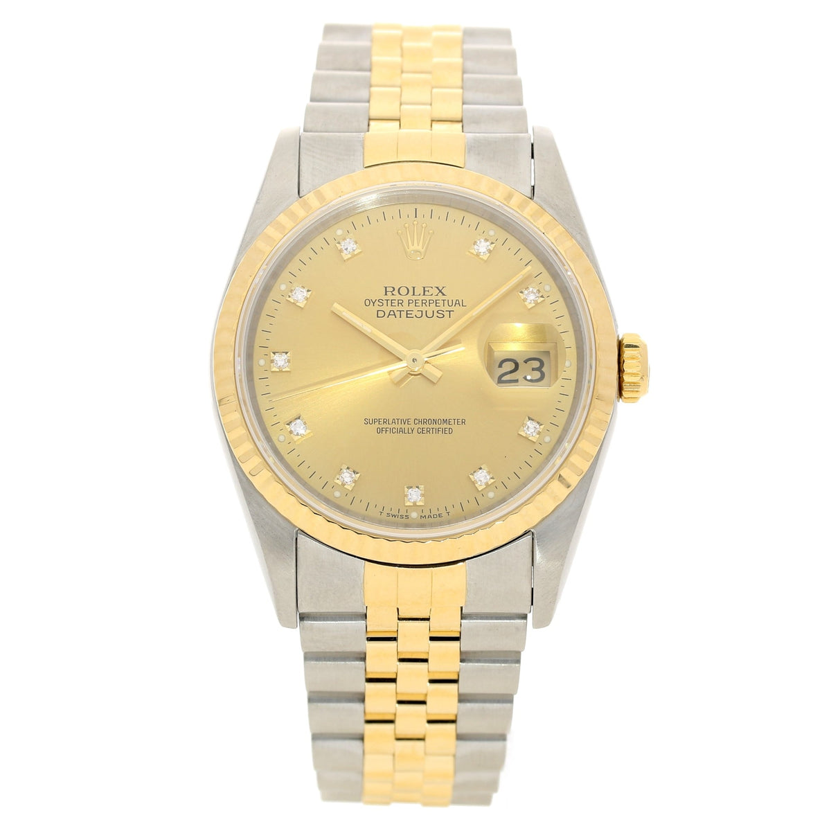 Datejust 16233 - Gents Watch - Diamond Dial - 1991